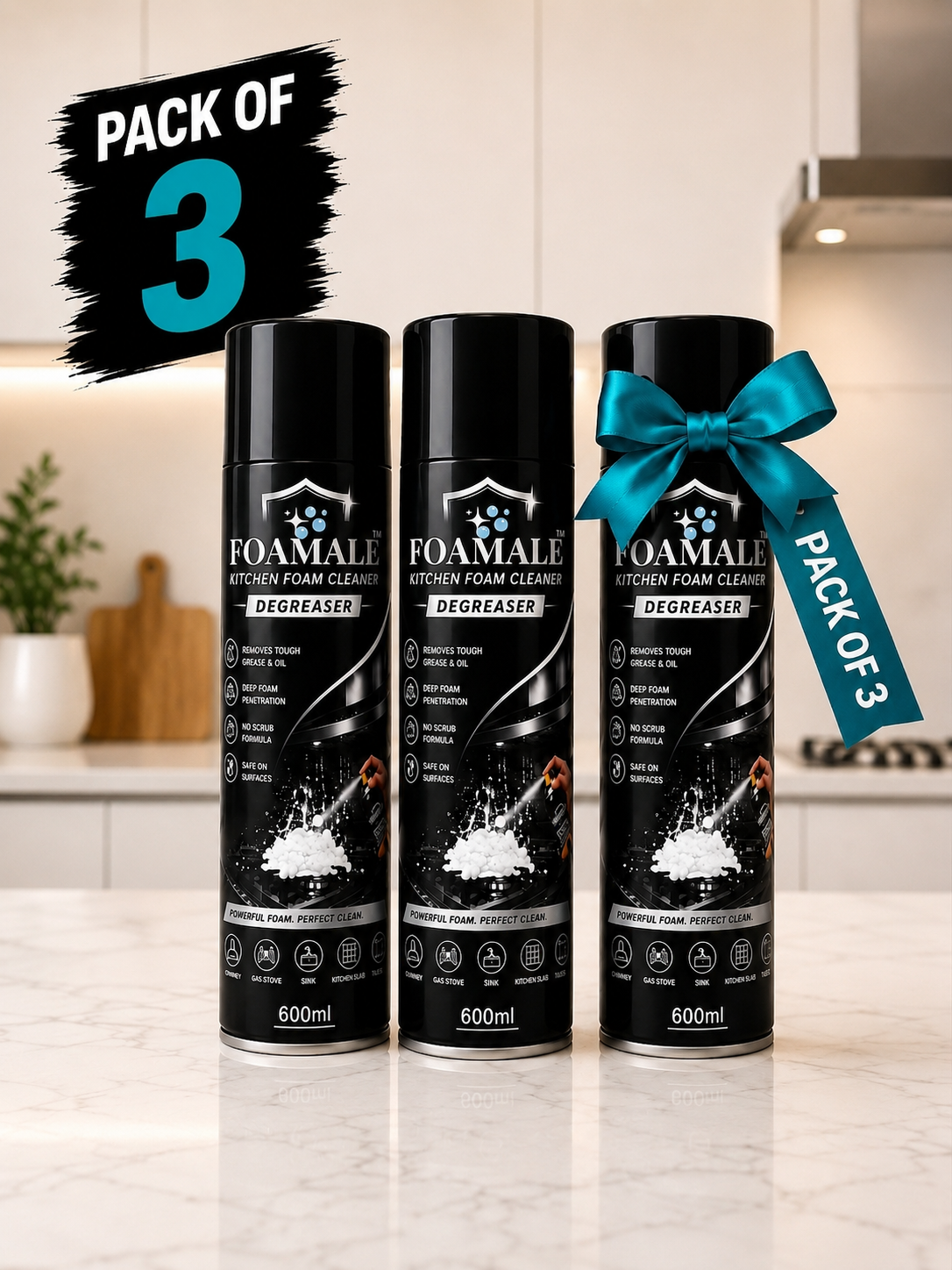 India's #Best FOAMALE™  PURO-FOAM GREASE-ZERO