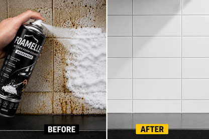 India's #1 FOAMELLE PURO-FOAM GREASE-ZERO™  "Deep Foam. Instant Shine." 🥇