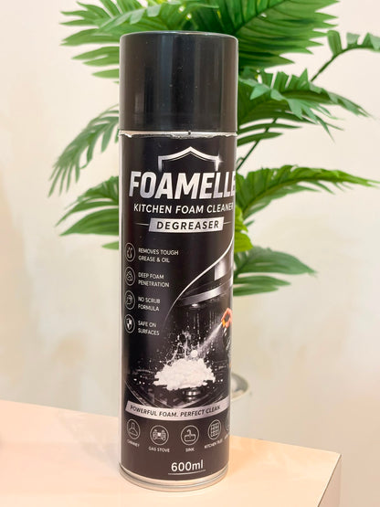 India's #1 FOAMELLE PURO-FOAM GREASE-ZERO™  "Deep Foam. Instant Shine." 🥇