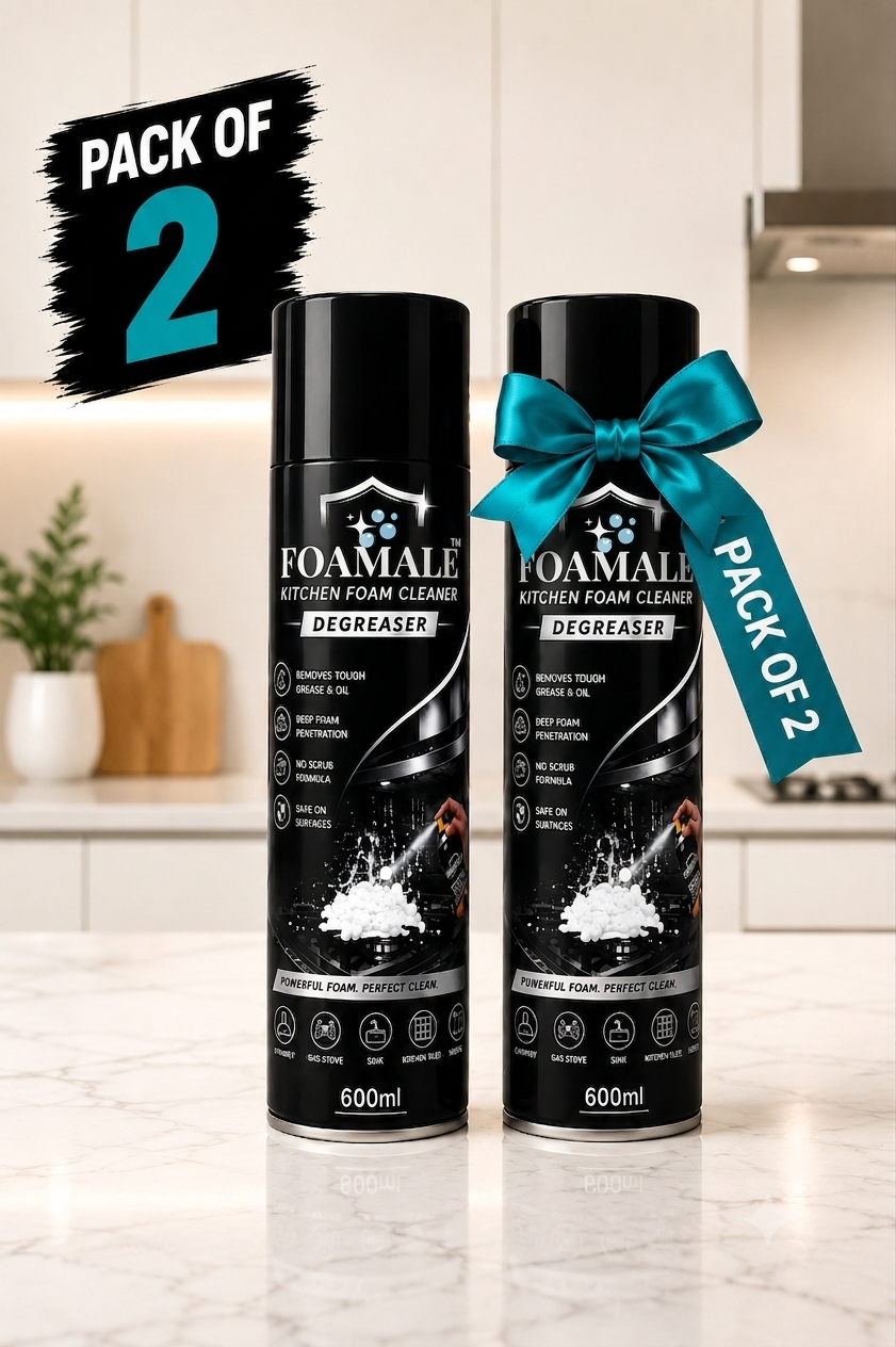 India's #Best FOAMALE™  PURO-FOAM GREASE-ZERO
