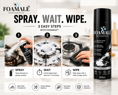 India's #Best FOAMALE™  PURO-FOAM GREASE-ZERO
