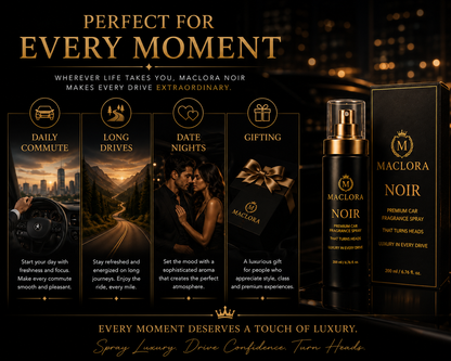 🏆 Maclora LUXURY Premium Car Fragrance Spray That Turns Heads
