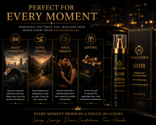 🏆 Maclora LUXURY Premium Car Fragrance Spray That Turns Heads