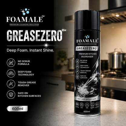 India's #Best FOAMALE™  PURO-FOAM GREASE-ZERO