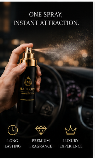 🏆 Maclora LUXURY Premium Car Fragrance Spray That Turns Heads