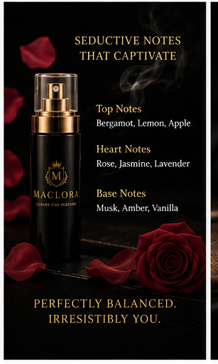 🏆 Maclora LUXURY Premium Car Fragrance Spray That Turns Heads