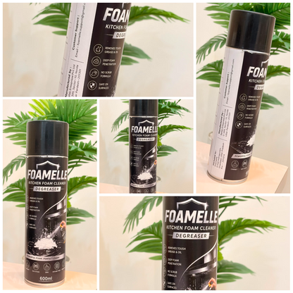 India's #1 FOAMELLE PURO-FOAM GREASE-ZERO™  "Deep Foam. Instant Shine." 🥇